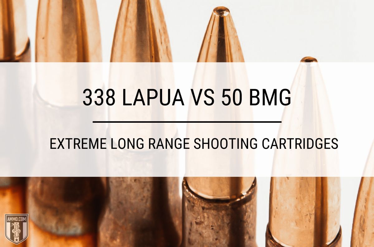 338 Lapua vs 50 BMG