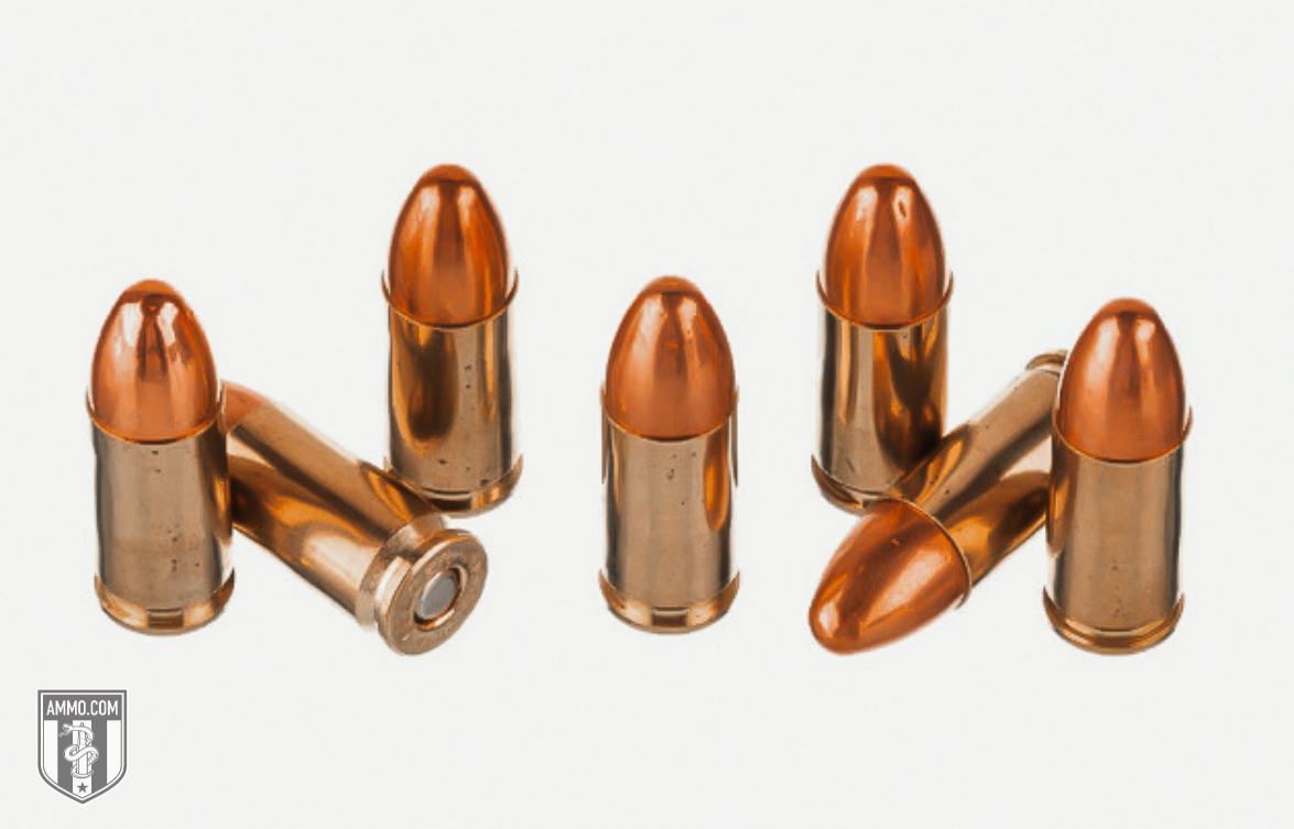 Picture of a 9mm Luger Ammo