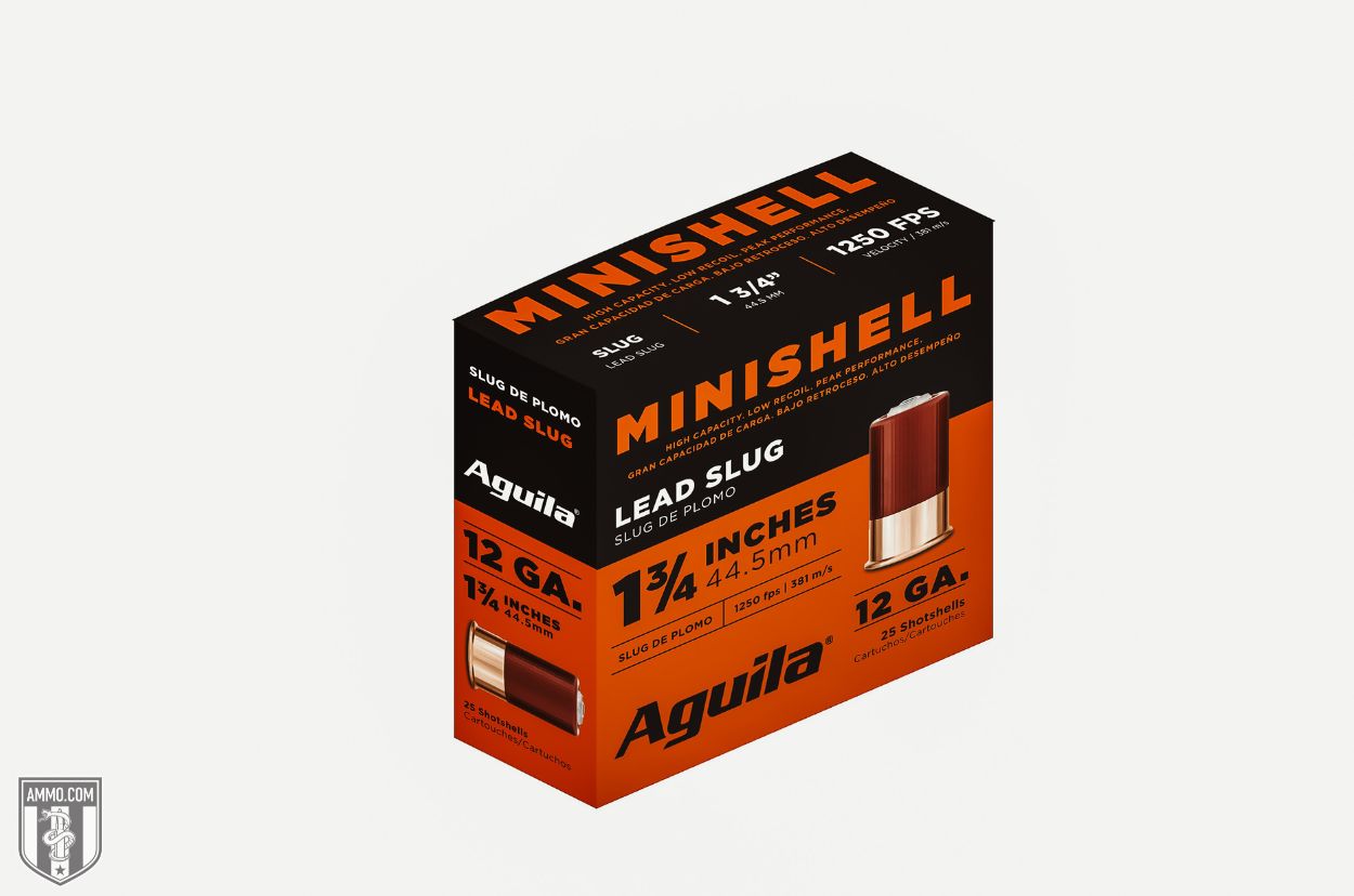 Ammo MiniShell SLUGS 1.75 inch Aguila 12 Gauge