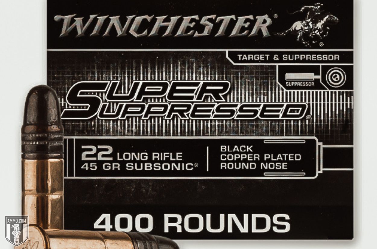 Winchester Super Suppressed 22 LR ammo for sale