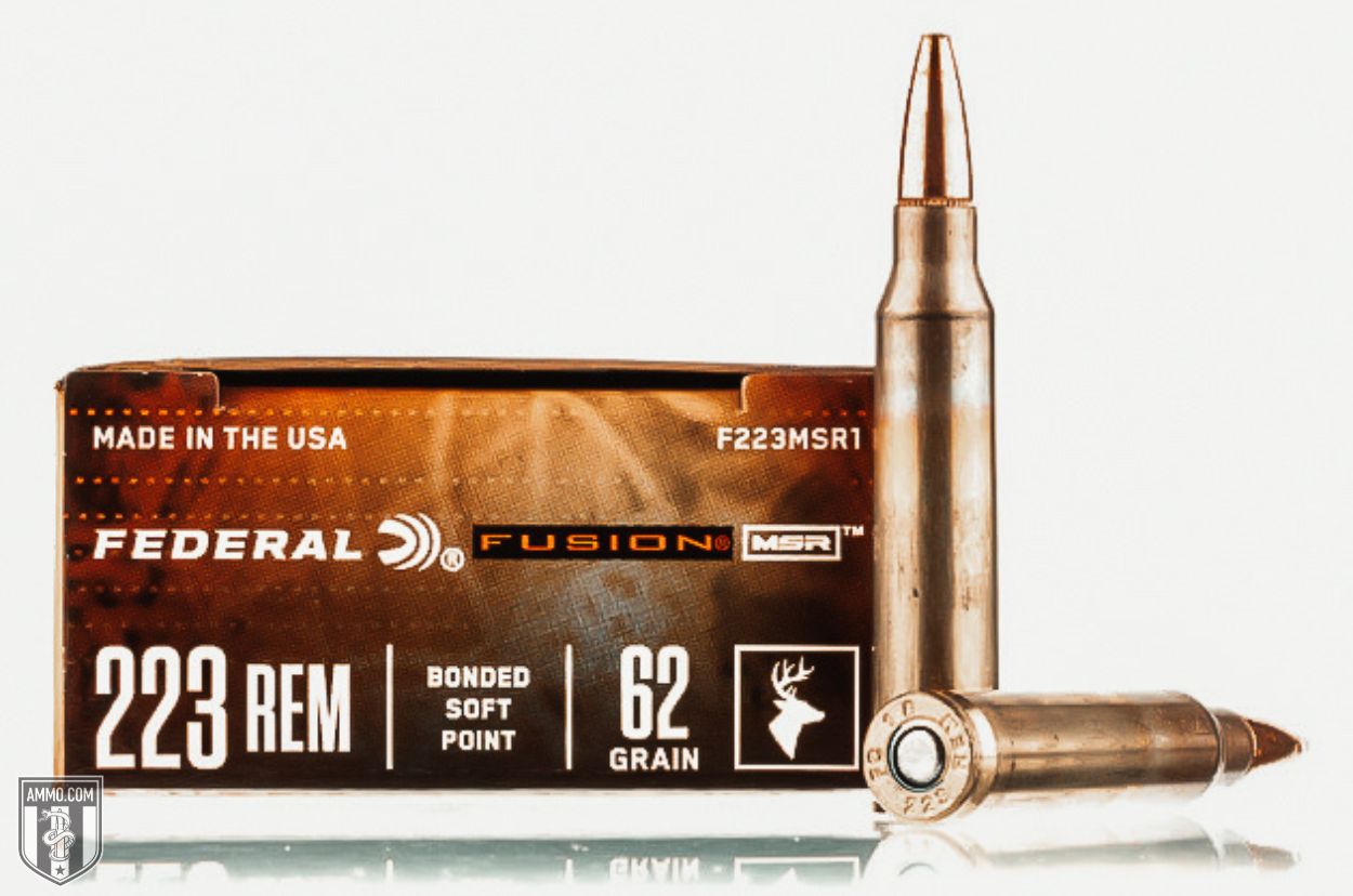 Federal Fusion 223 Rem ammo for sale