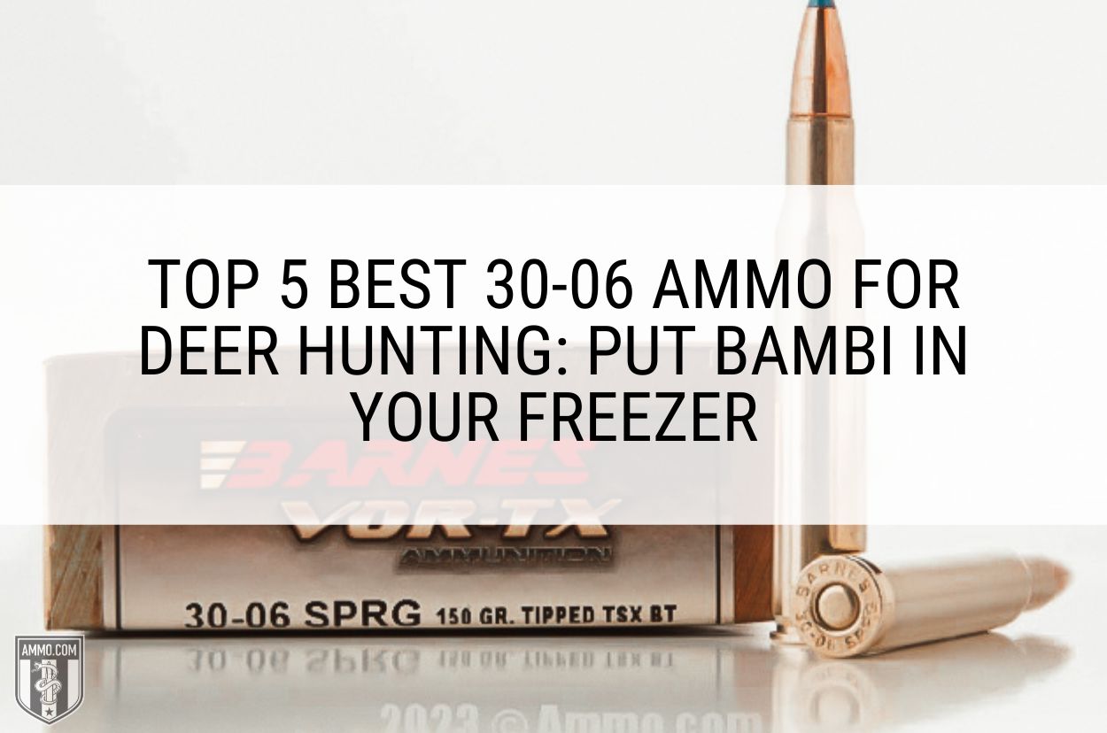 Top 5 Best 30-06 Ammo for Deer Hunting
