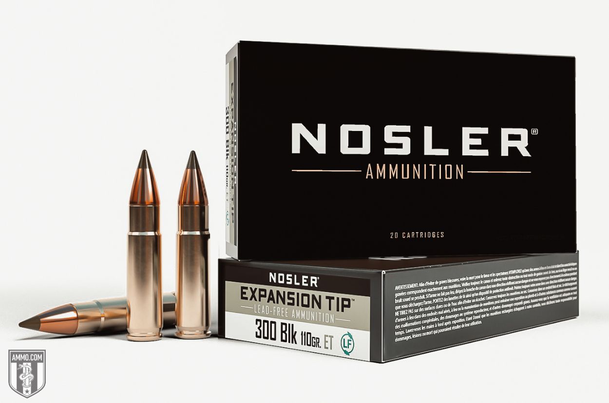 Nosler 110 gr Expansion Tip Lead-Free Ammo