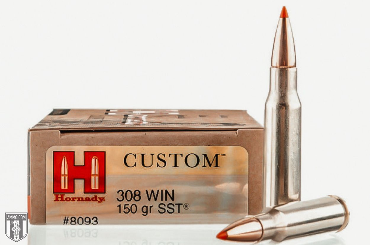 Hornady Custom 308 Win ammo for sale