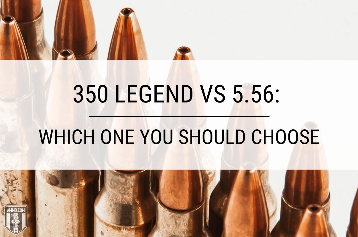 350 Legend vs 5.56 NATO