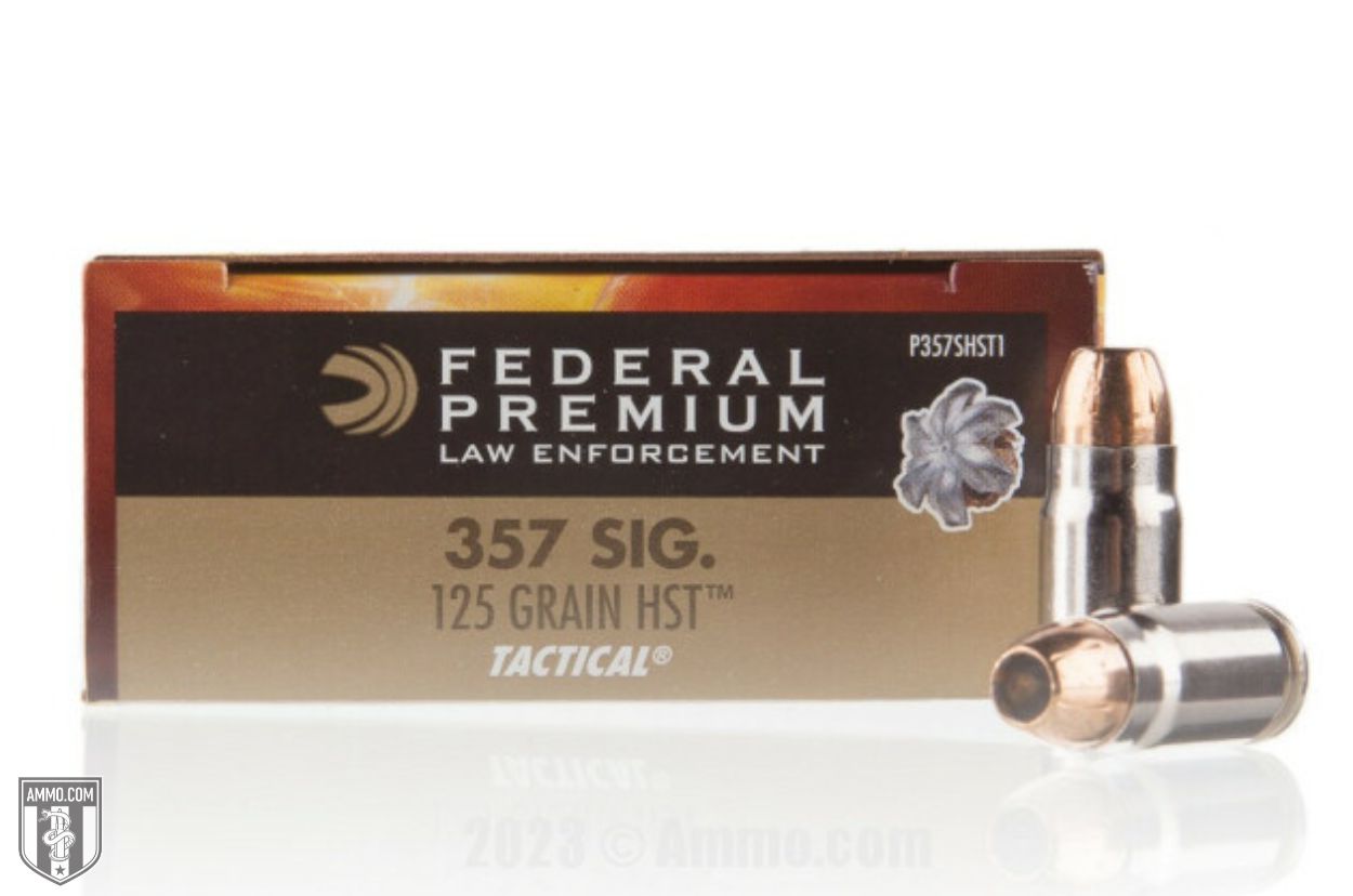 Federal Premium 357 SIG ammo for sale