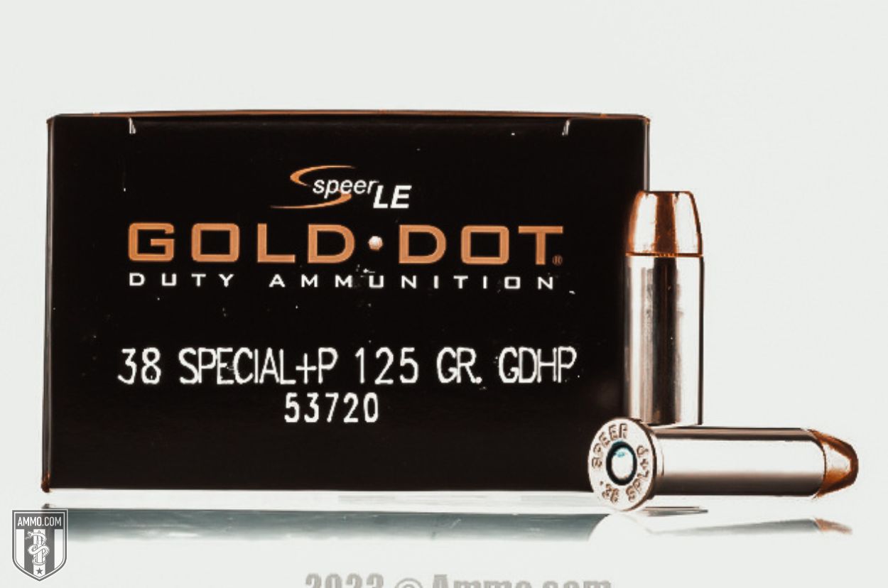 Speer Gold Dot 38 Special +P ammo for sale