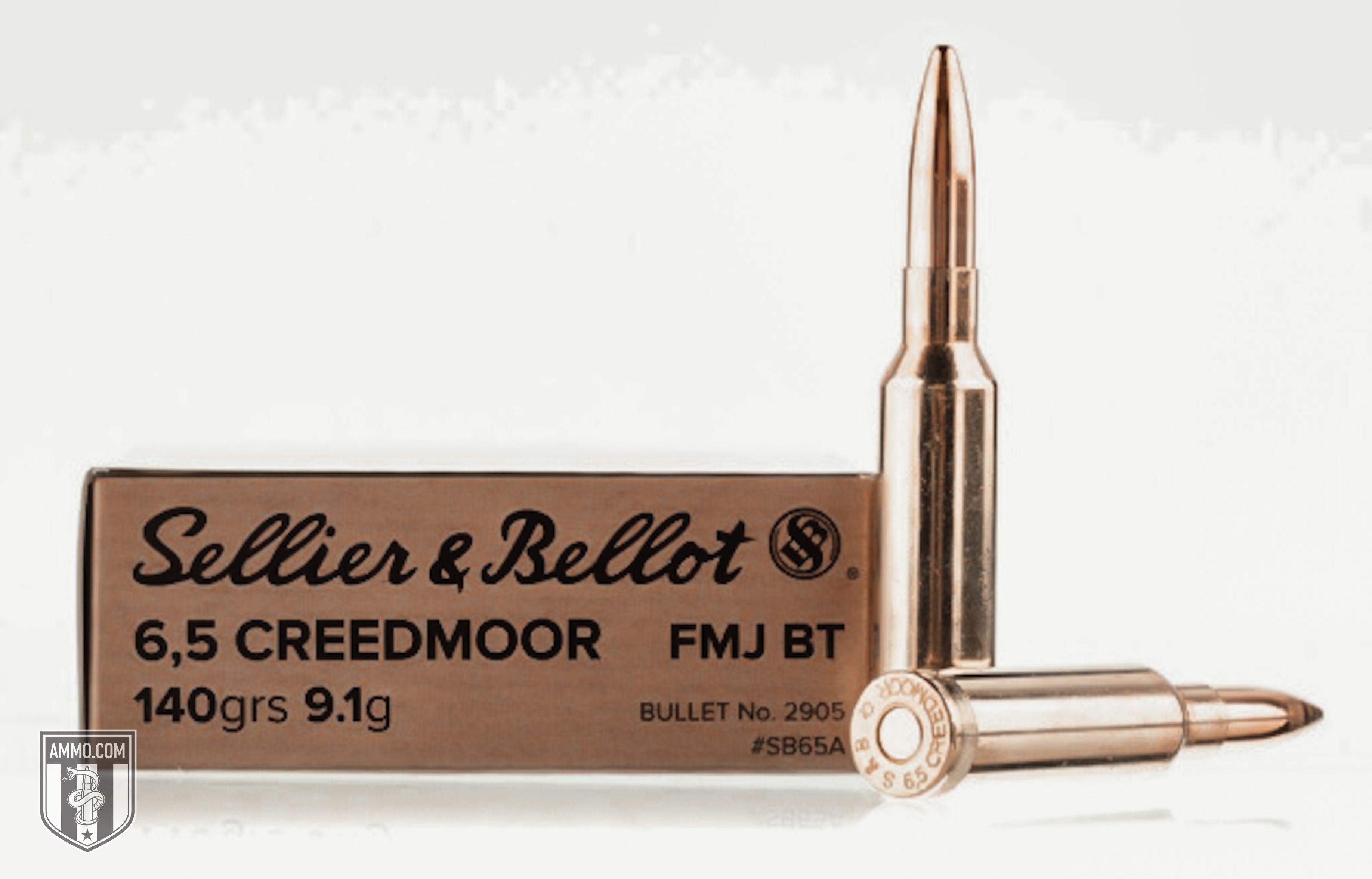 Sellier and Bellot 6.5 Creedmoor ammo for sale