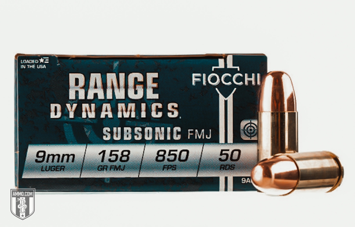 Fiocchi Range Dynamics 9mm ammo for sale