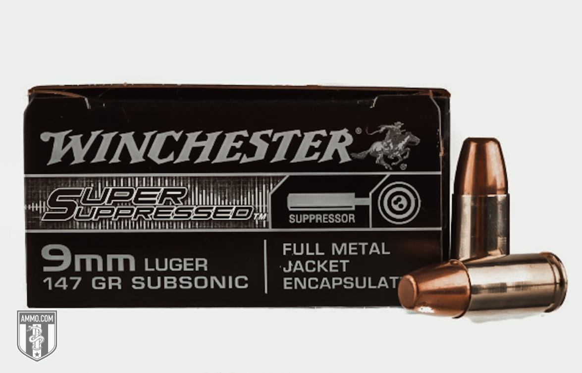 Winchester Super Suppressed 9mm ammo for sale