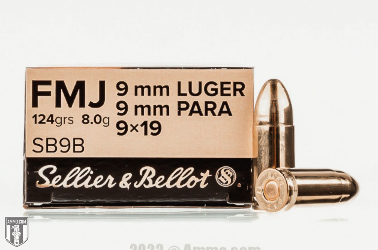 Sellier and Bellot 9mm ammo for sale