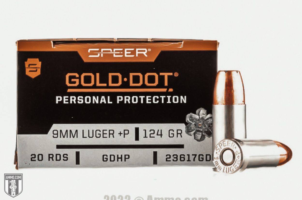 Speer Gold Dot 9mm ammo for sale