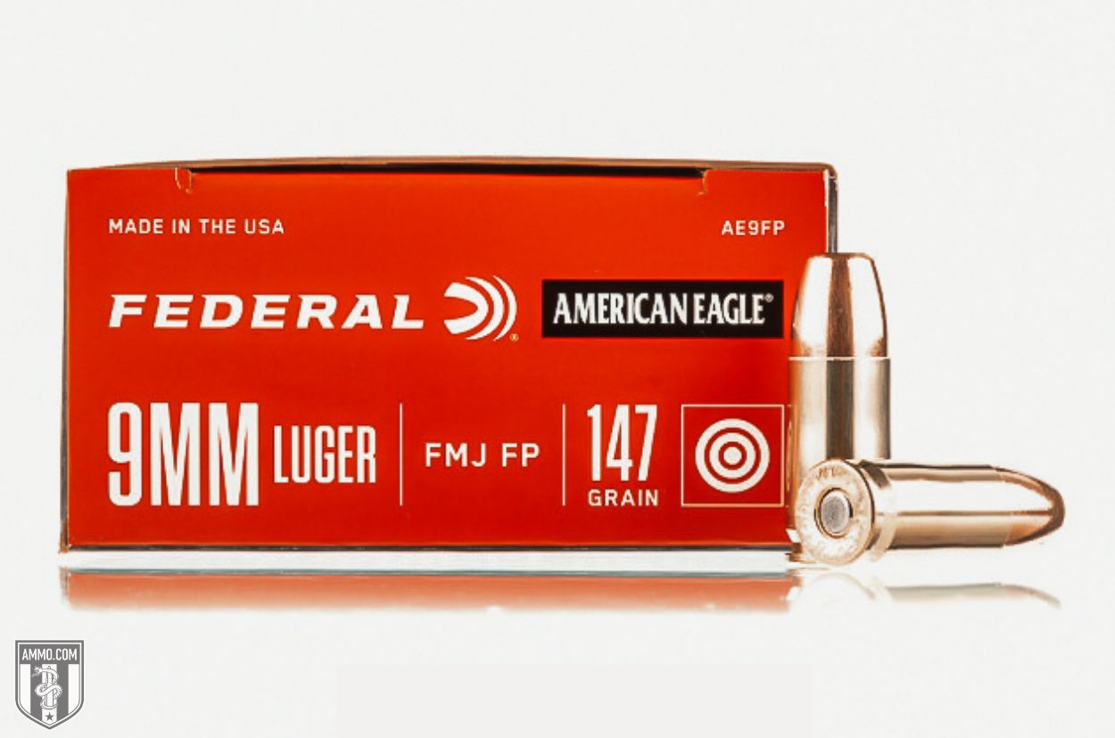 Federal American Eagle 9mm ammo for sale