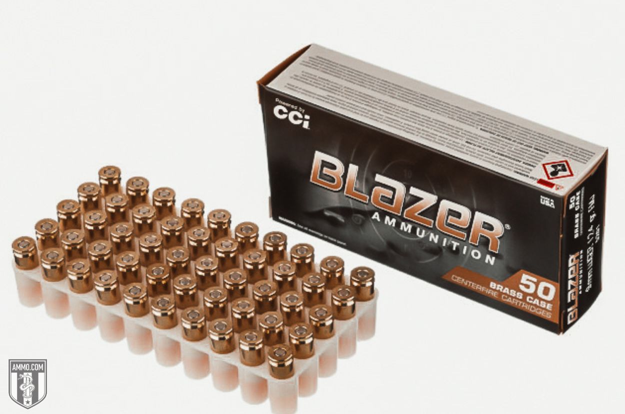 Blazer Brass 9mm Luger 115gr FMJ Handgun Ammo - 50 Rounds