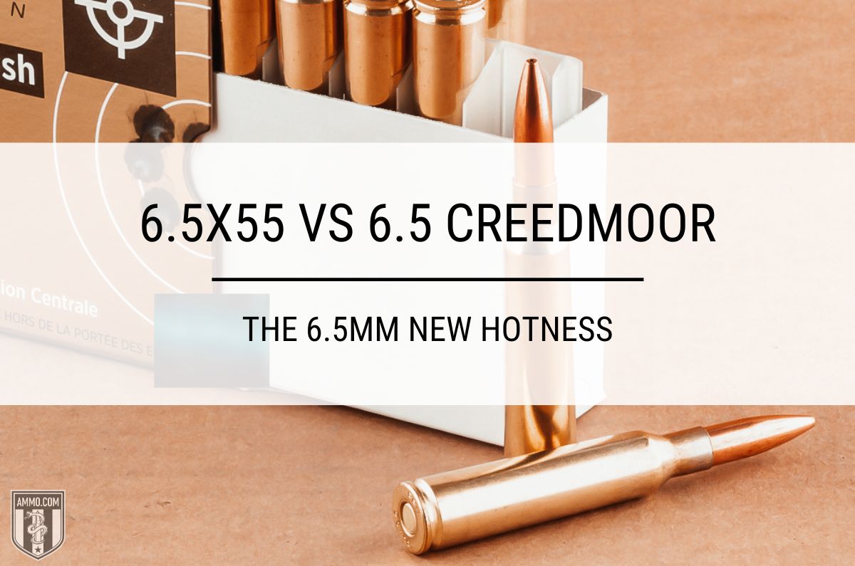 65x55 Vs 65 Creedmoor Centerfire Rifle Cartridge Comparison