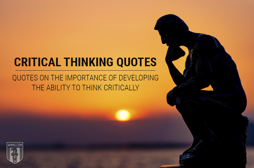 critical thinking best quotes