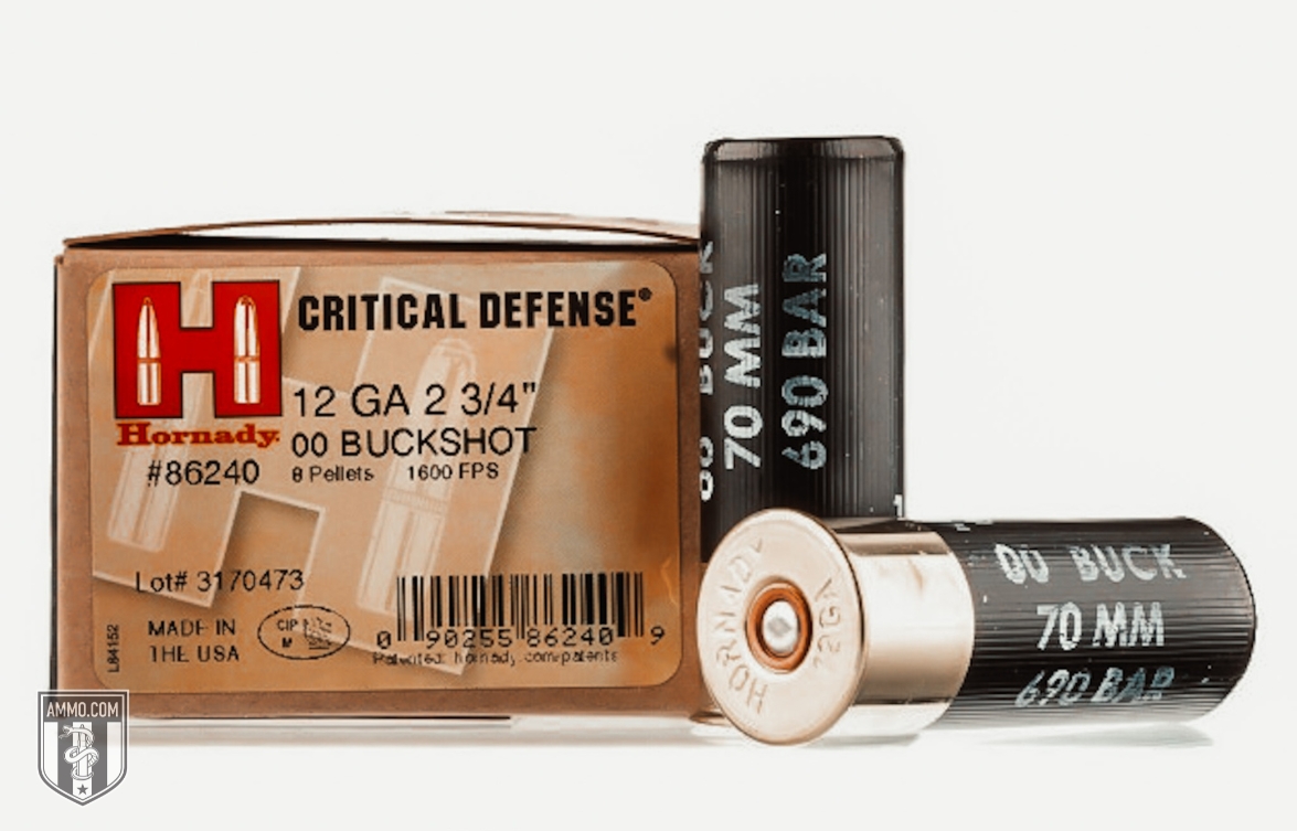 Hornady Critical Defense 12 ga ammo for sale