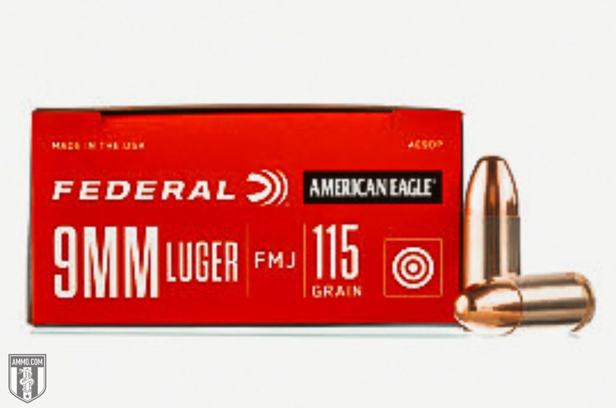 Federal American Eagle 9mm Ammo