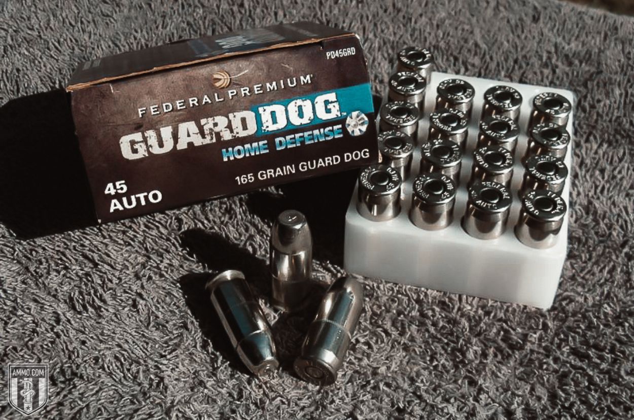 Federal Guard Dog 45 ACP Ammo