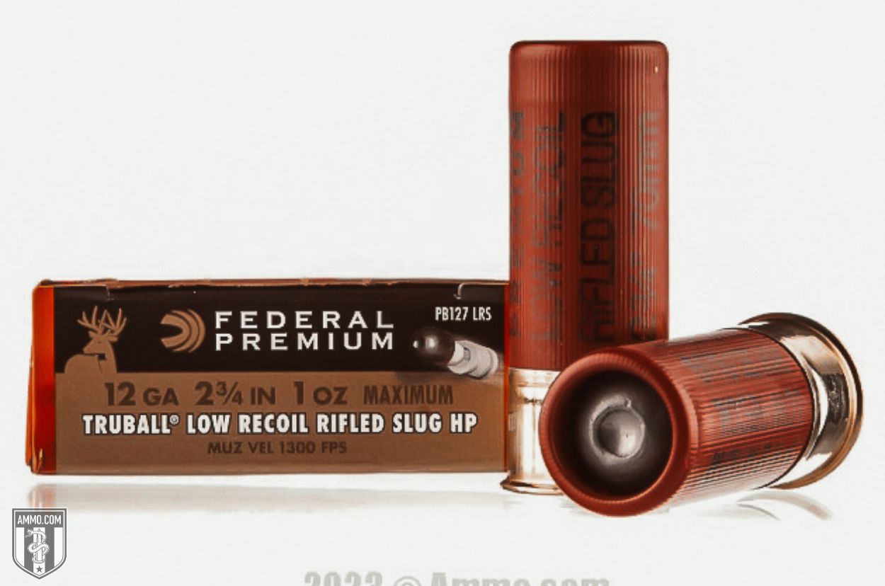 Federal Premium Vital-Shok TruBall Lead Rifled Slug 12 Gauge Ammo