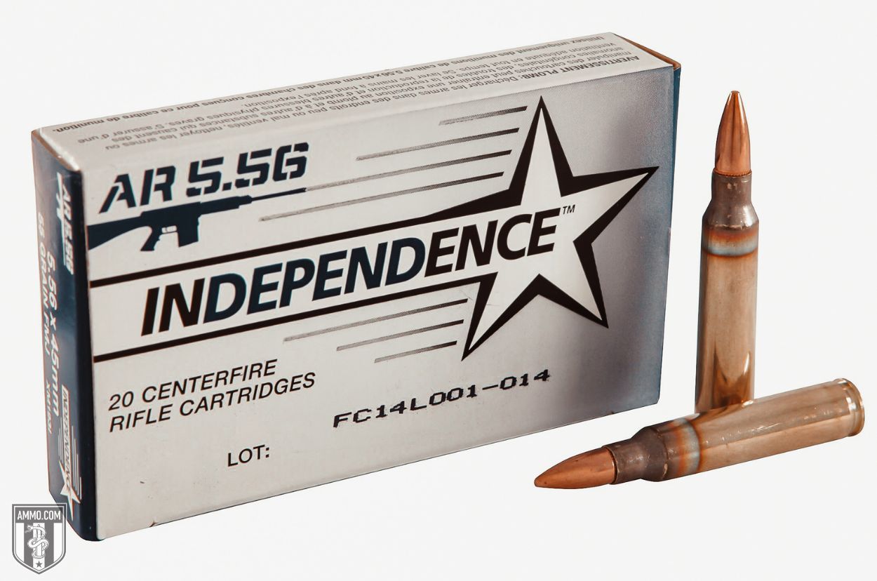 Federal Independence 5.56mm NATO Ammo