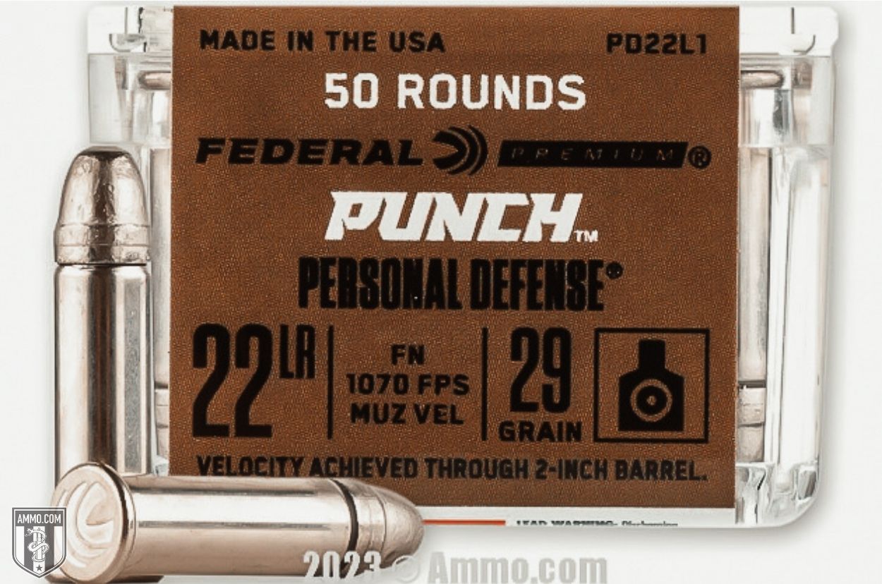 Federal Punch 22 LR ammo for sale