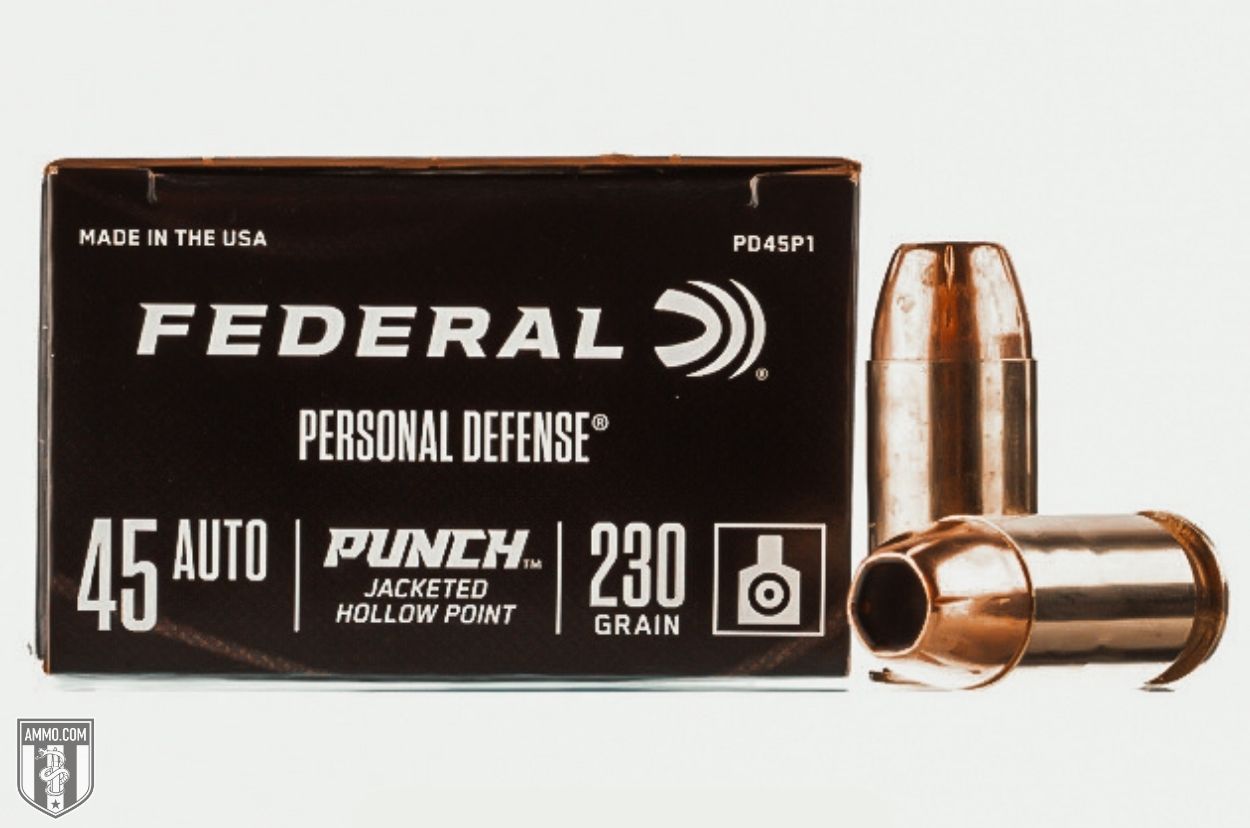 Federal Punch 45 ACP ammo for sale