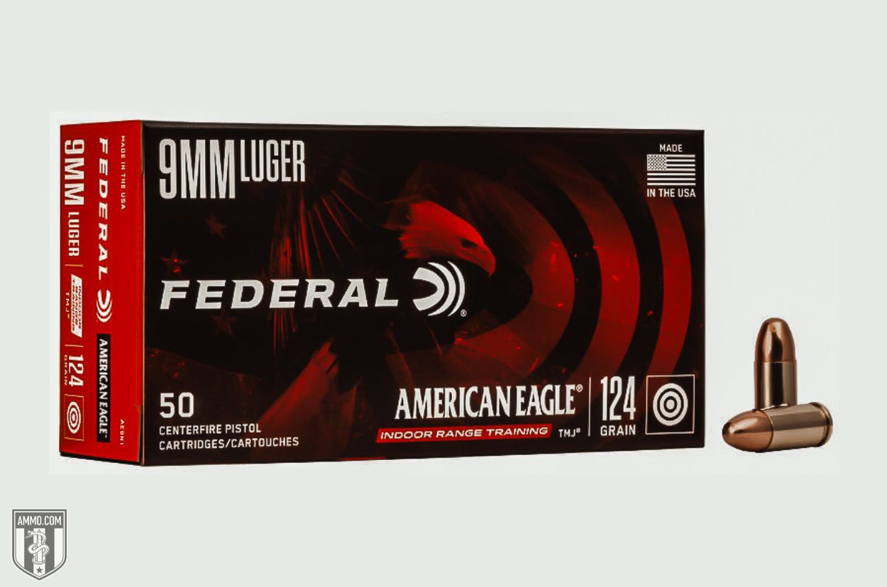 Federal American Eagle Indoor Range Training 9mm