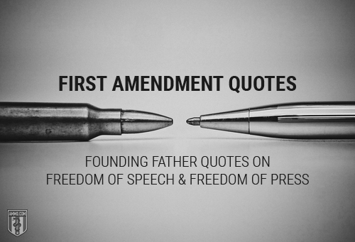 first amendment freedom of speech quotes