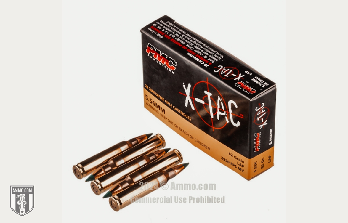 Bulk PMC X-TAC 5.56x45 ammo for sale