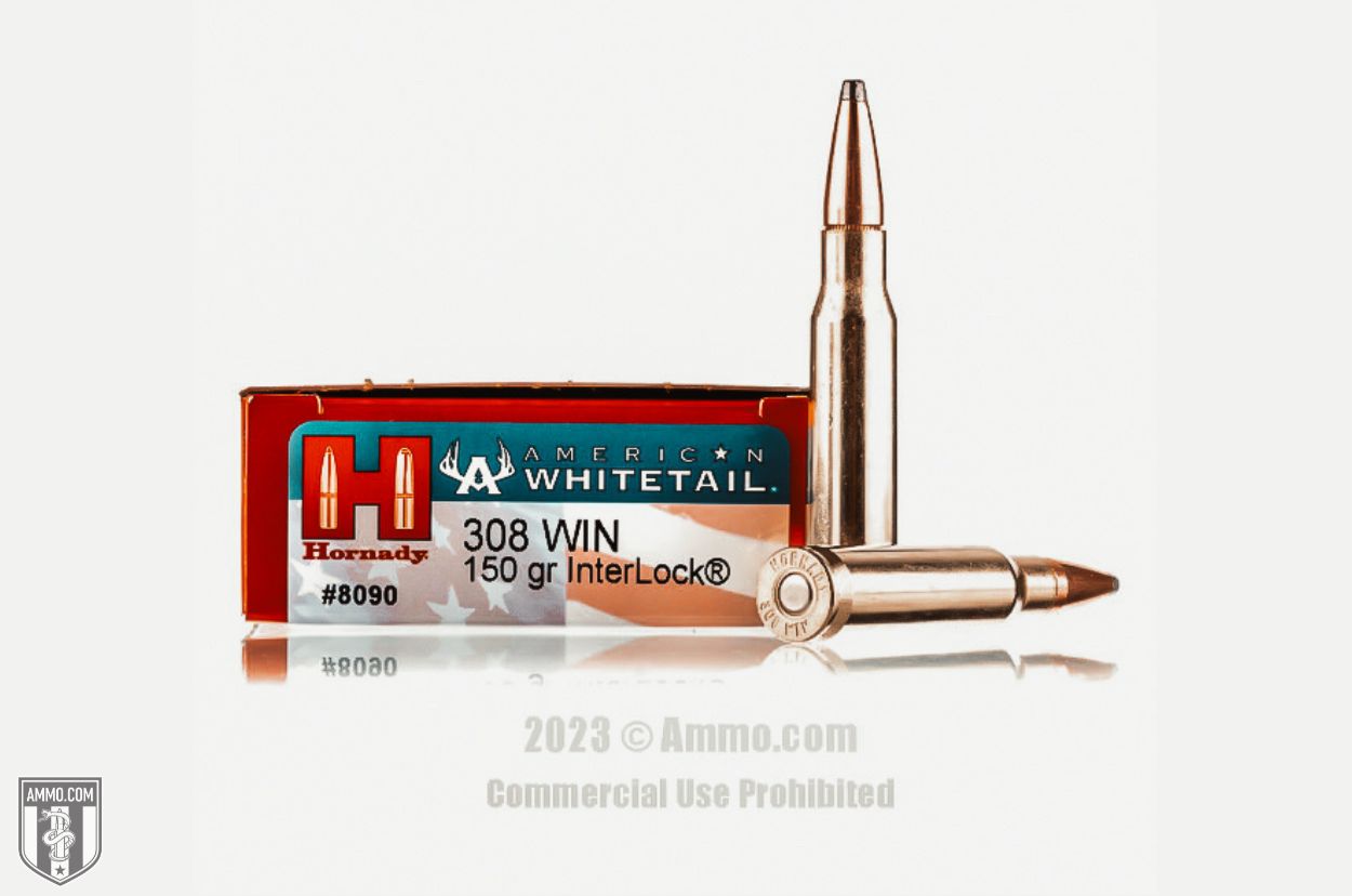 Hornady American Whitetail 308 Win ammo