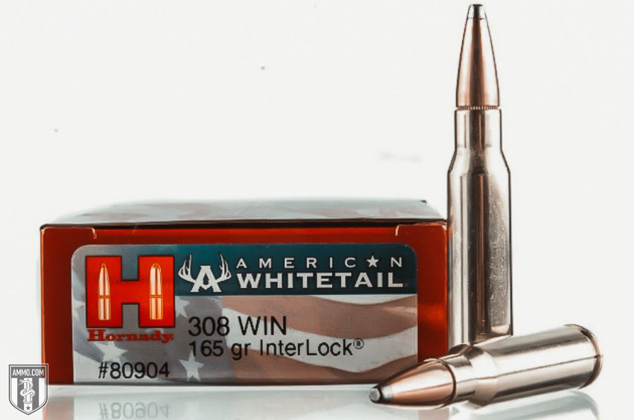 Hornady American Whitetail 308 165-Grain ammo for sale