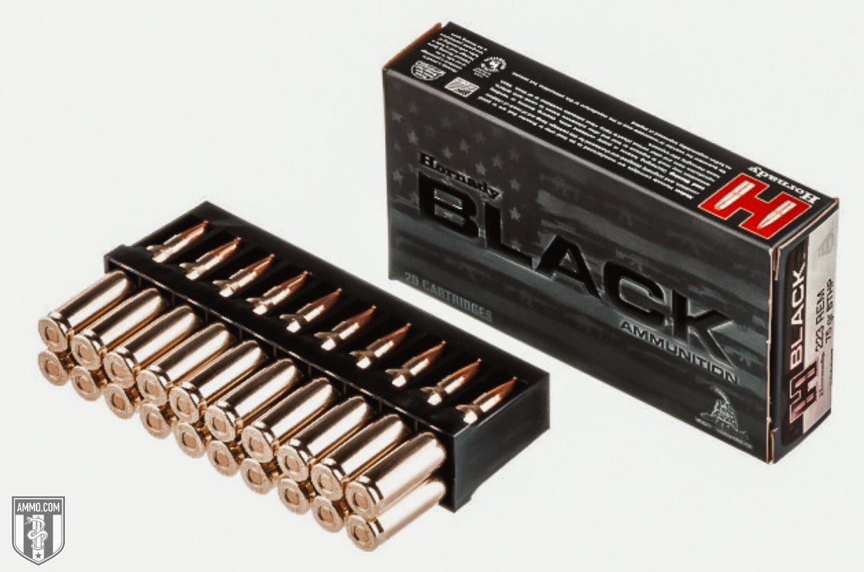 Hornady Black 223 Rem Ammo