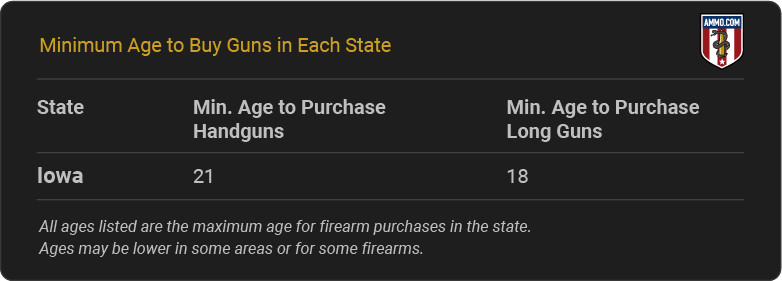 Iowa Gun Laws