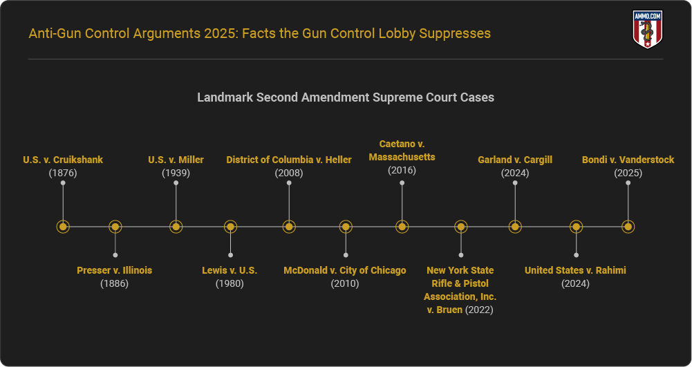 Landmark Second Amendment Spreme Court Cases