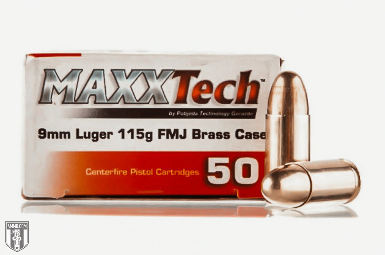 MaxxTech 9mm Ammo