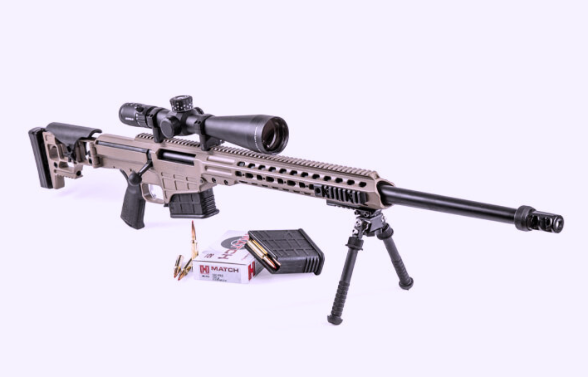 Picture of a Barrett MRAD chambered in 300 Norma Magnum