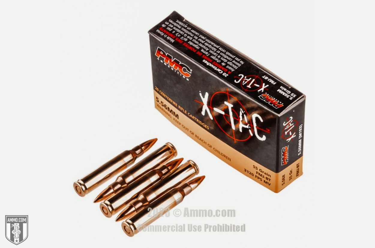 PMC X-TAC 5.56x45 55 Grain Ammo