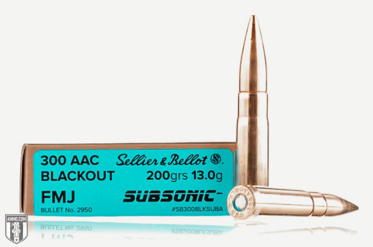 Sellier and Bellot 300 Blackout Subsonic Ammo