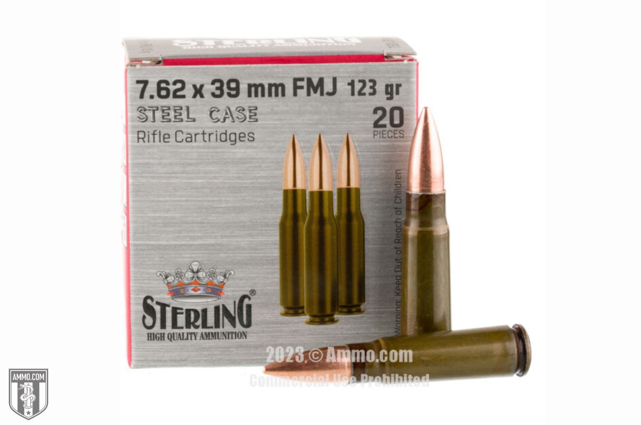Sterling 7.62x39 ammo