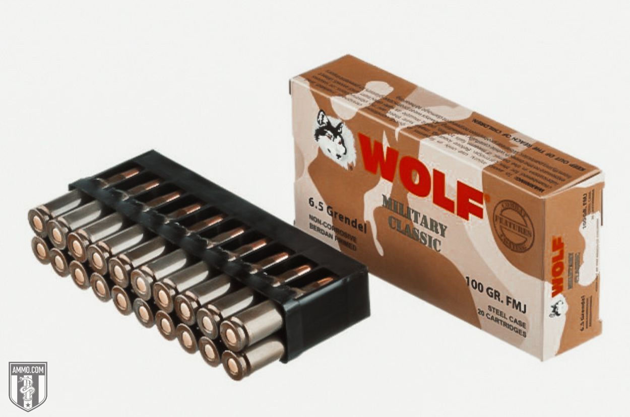 Wolf 6.5 Grendel Ammo