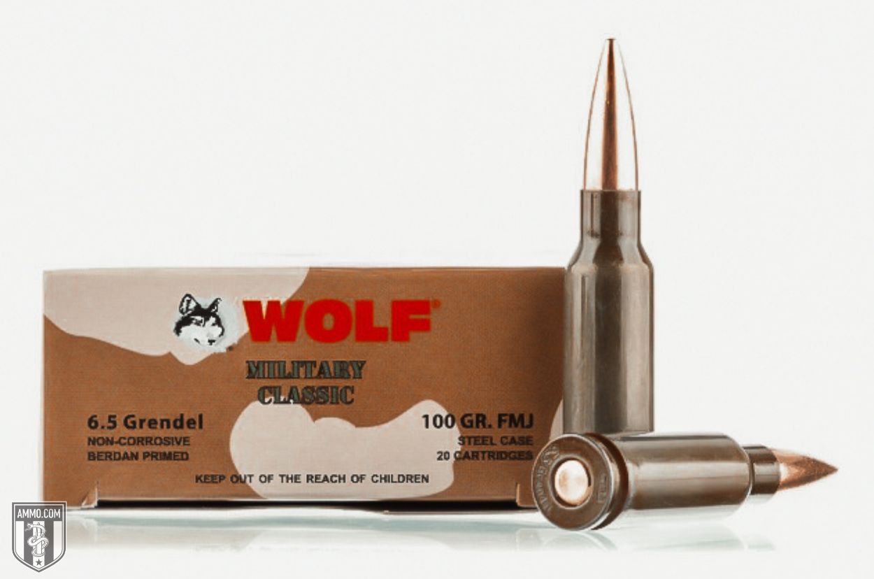 Wolf 6.5 Grendel Ammo