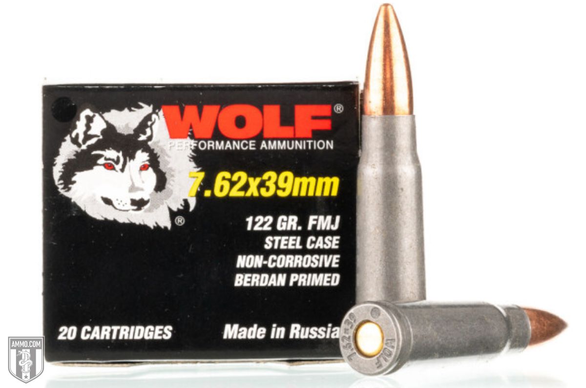 Wolf 7.62x39 ammo for sale