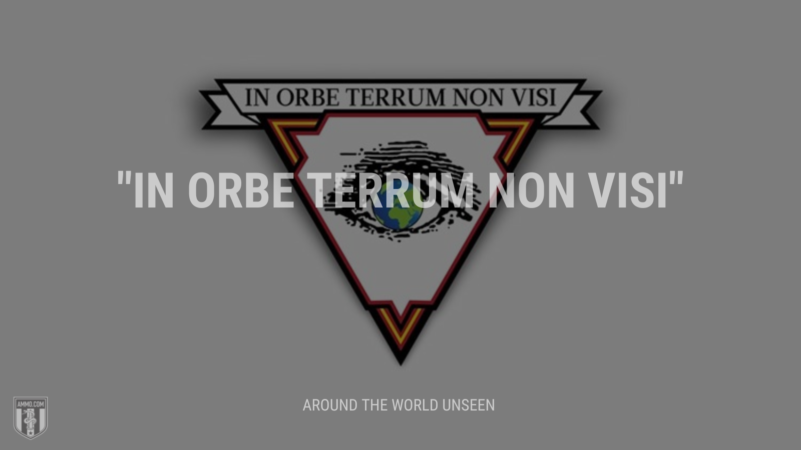 “In Orbe Terrum Non Visi