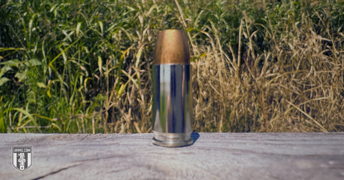 10mm Auto cartridge in the field