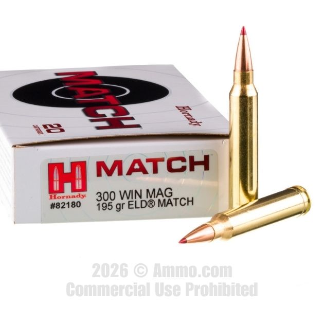 Hornady Match 195 Grain ELD Match ammo for sale