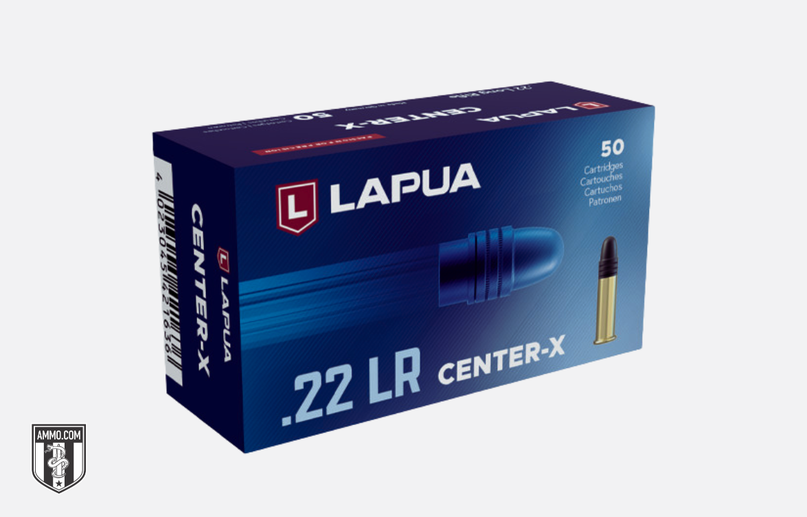 Lapua Center-X 40 Grain LRN 22 LR ammo