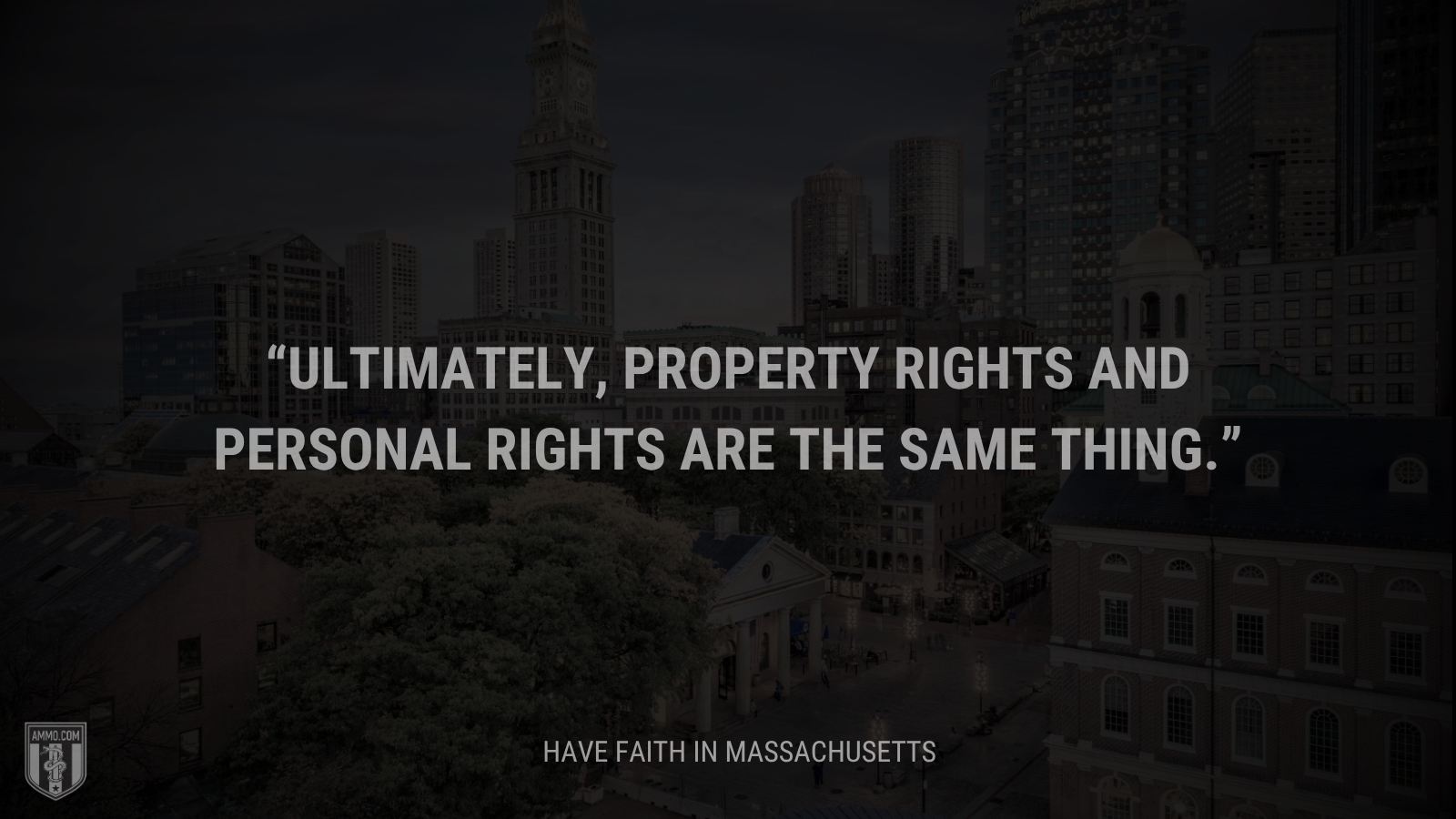 &ldquo;Ultimately, property rights and personal rights are the same thing.&rdquo; - Calvin Coolidge