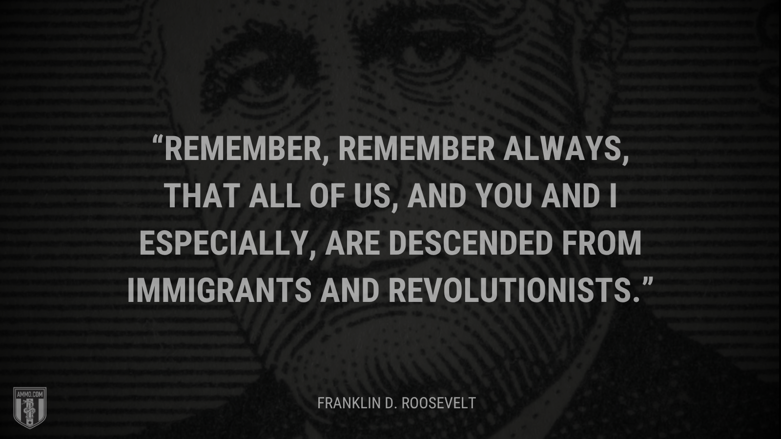 &ldquo;&rdquo; - Franklin D. Roosevelt