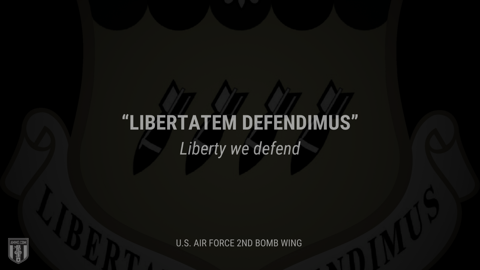 &ldquo;Libertatem defendimus&rdquo; - Liberty we defend